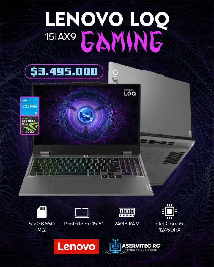 Laptop Lenovo LOQ Gaming